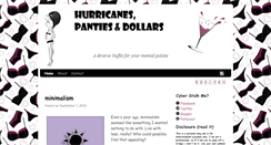 Desktop Screenshot of hurricanespantiesdollars.com